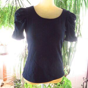 Vintage puff sleeve top Y2K